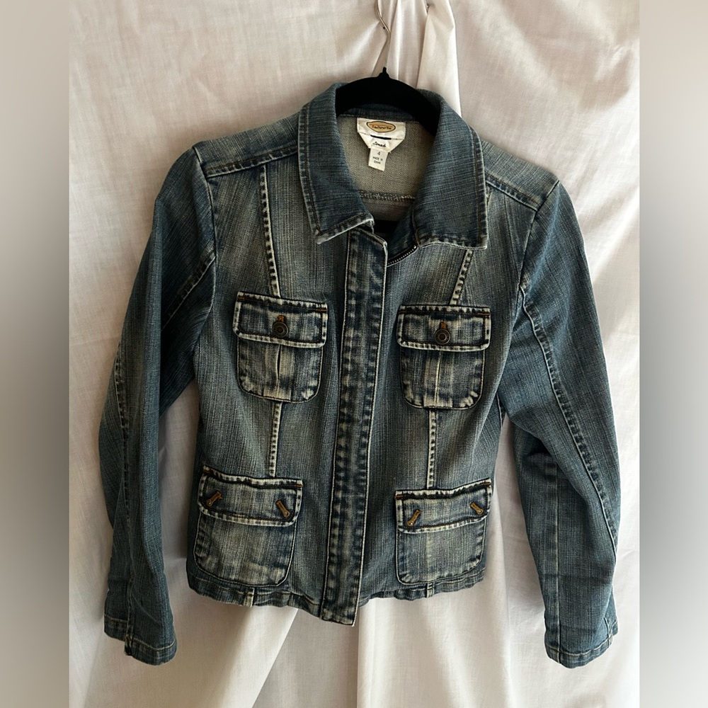 Talbots Jean Jacket